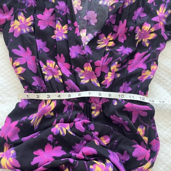 Maje Ritunia Shirt Collar Floral Print Maxi Dress - Picture 13 of 13